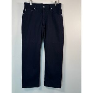 AG Adriano Goldschmied The Graduate Pants Men Fits 32x28 Navy Blue Tailored Leg